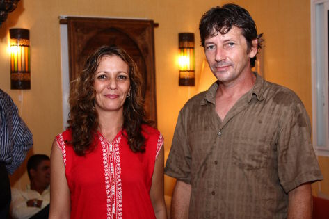 Sylvie et Thierry Delbourg,  gérants du Rïad