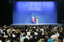 Nicolas Sarkozy à La Réunion