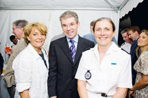 Gaëlle Reverdy, Jean Ballandras et Fabienne Lewandowski