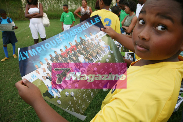 1000 Sourires rend visite à l'OM