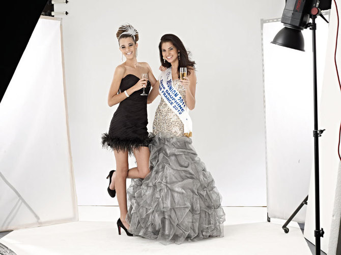 Pauline Hoarau Finaliste Elite Model Look 2011, Marie Payet  2ème dauphine Miss France 2012:  Deux réussites  exceptionnelles!