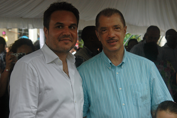 Didier Robert, président de la Région Réunion, et James Alix Michel, président de la République des Seychelles