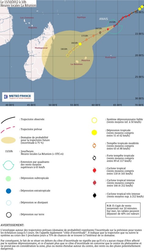 Carte Méteo France Réunion