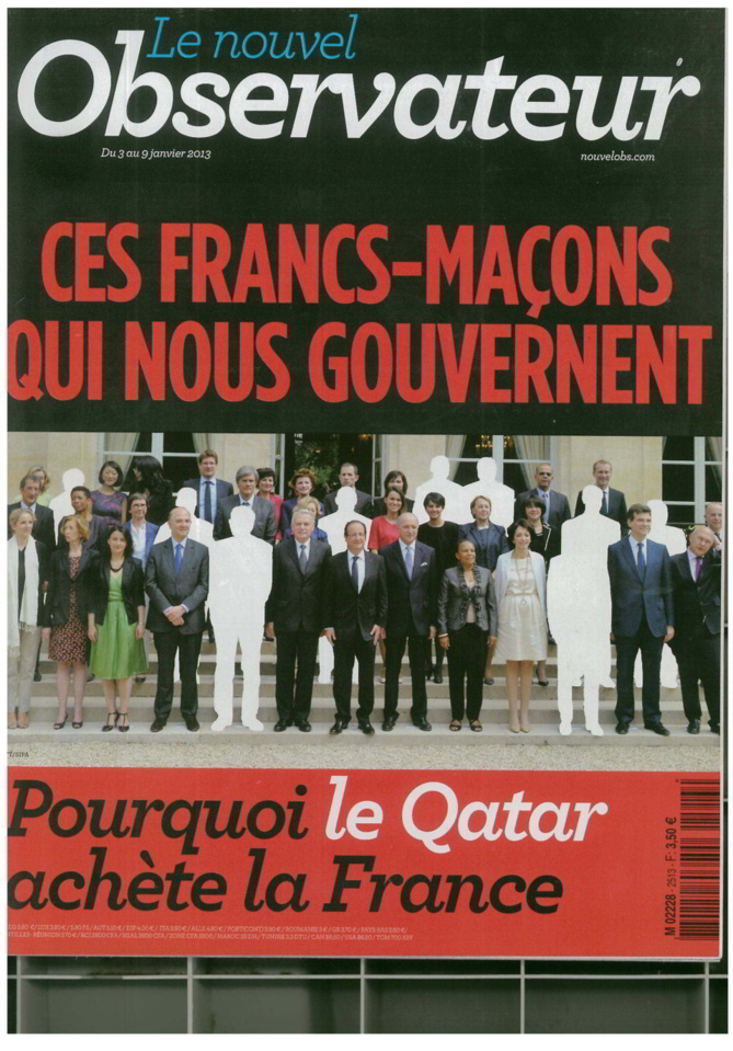 Les francs-maçons font la Une