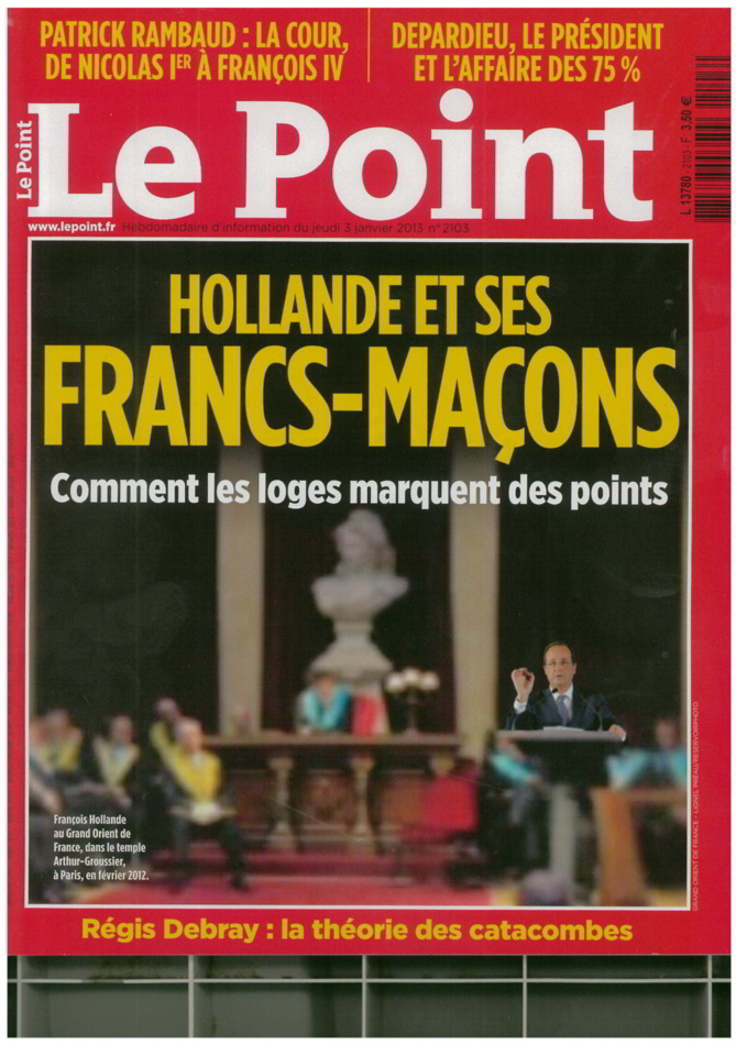 Les francs-maçons font la Une