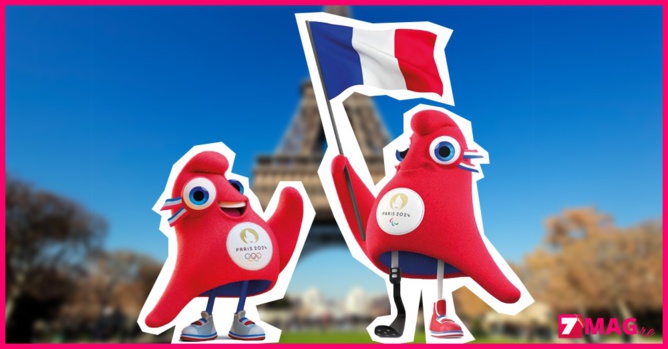 Promo Carnet A5 Mascotte des Jeux Olympiques de Paris 2024 chez Carrefour