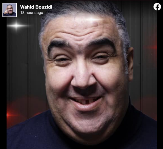 Wahid Bouzidi s'éteint à 45 ans des suites d'un AVC