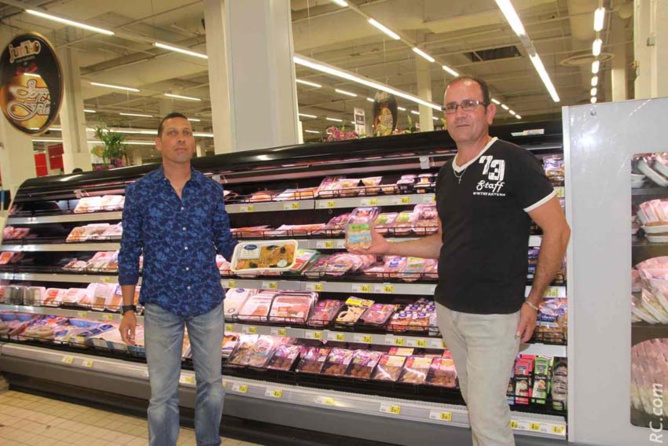 Mathieu Barret et Siméon Boisvilliers ont en charge les produits surgelés.