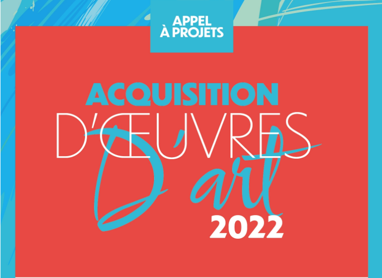 Appel à candidature 2022 - Acquisition d'œuvres d'art - Région Réunion
