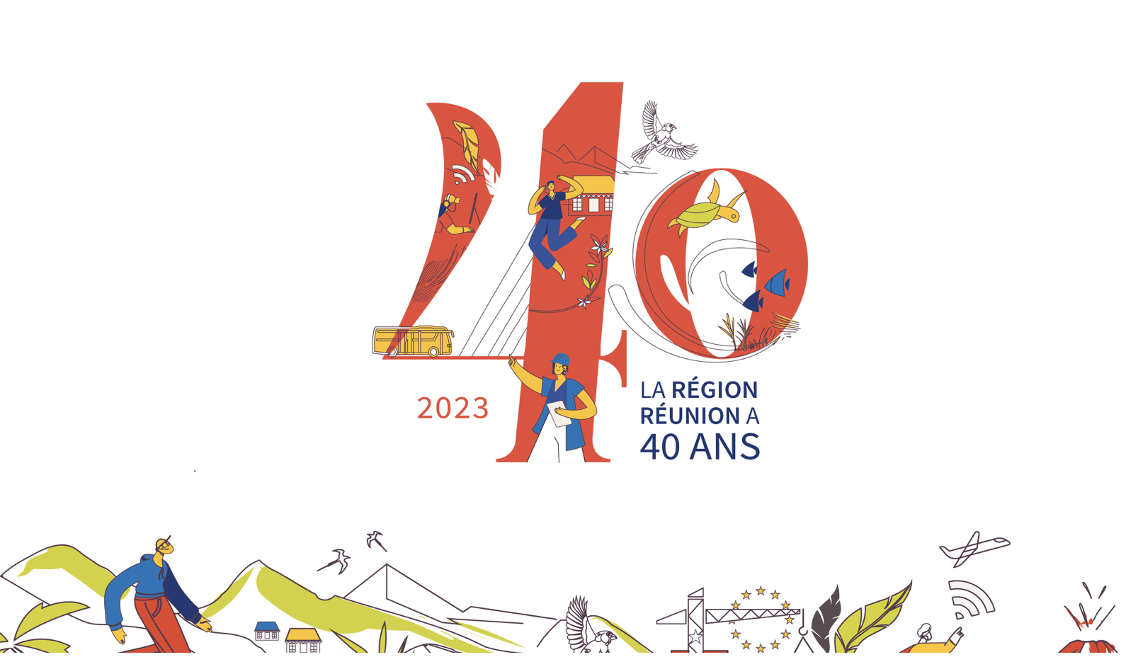 ​La Région Réunion a 40 ans