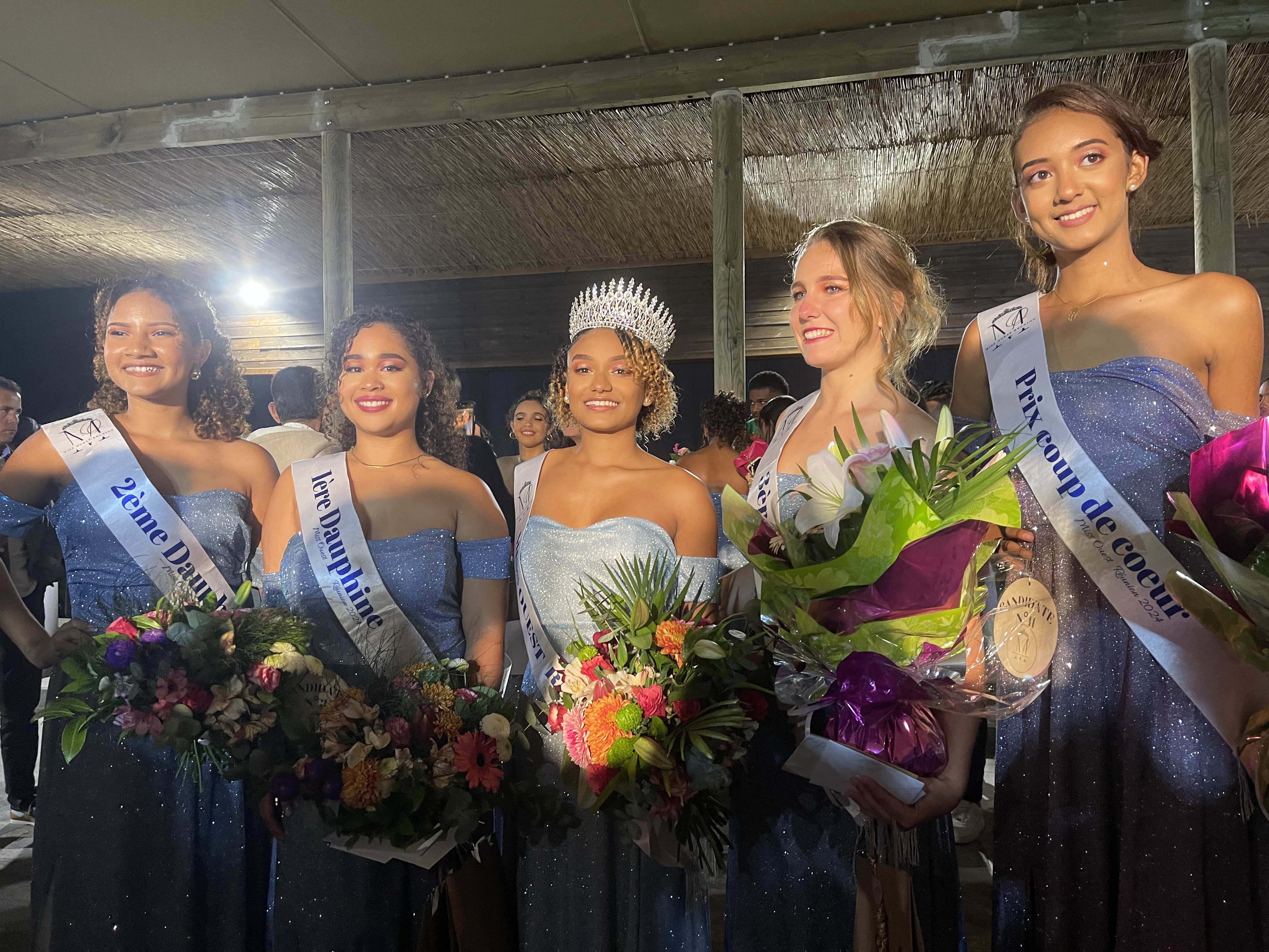 Miss Ouest Réunion 2024: Cleane Hypolite remporte la couronne