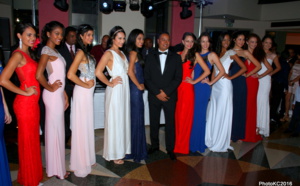 Les 12 candidates Miss Réunion 2016 à la Fashion Night d'ADM