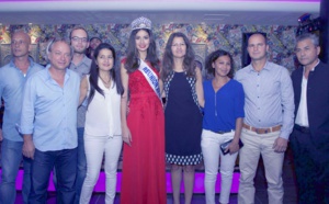 Miss Réunion et les candidates au Casino de Saint-Denis