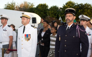 Prise de commandement de la base aérienne