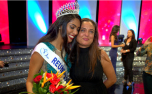 La mère de Miss Réunion émue aux larmes