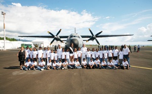 4000ème sourire fêté à la base aérienne.