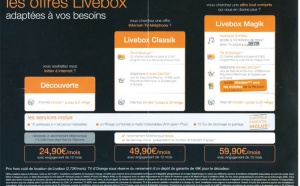 Orange booste sa Livebox et la TV Orange par satellite....