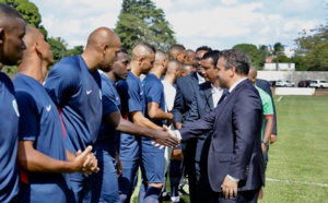 10 ème Jeux des Îles de l’Océan Indien : Didier Robert assiste à la première rencontre de football