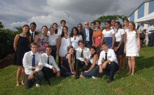 Inauguration du Lycée Maison Blanche