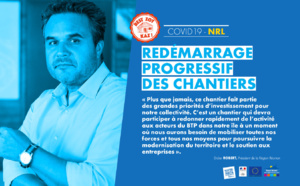 NRL : Redémarrage progressif des chantiers