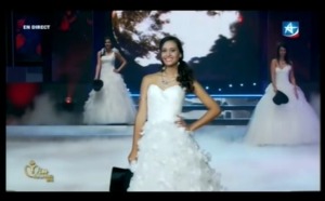 Miss Réunion 2012 : Les 5 finalistes en robes de mariées