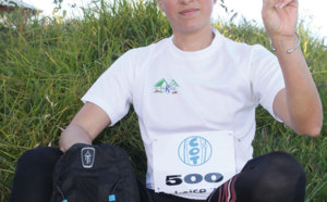 Edina Pellier, L'ex-pom pom girl  dans le Grand Raid