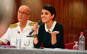 Najat Vallaud-Belkacem, La voix du gouvernement