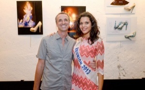 Miss Réunion au Vernissage "Tout Feu, Tout Femme"