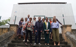 Stéphane Bern en visite à Maison Rouge