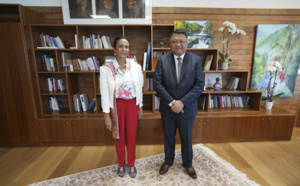 Rencontre avec le Président du Sénat de Madagascar