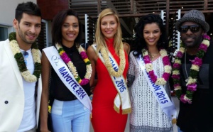 Miss France et Miss Réunion à Mayotte